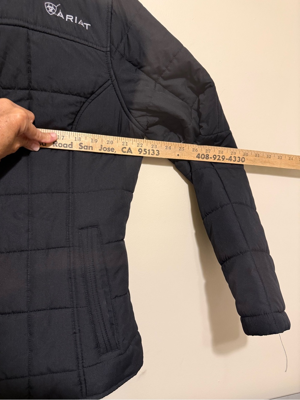 Ariat Womens Crius Insulated XL Black Quilted Jacket - Picture 4 of 16
